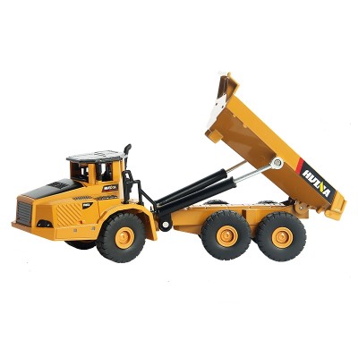 TongLi toy 1/50  Huina 1712 diecast model alloy truck car professional enginering construction model vehicle dump truck